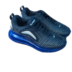 Nike air max black and royal blue.